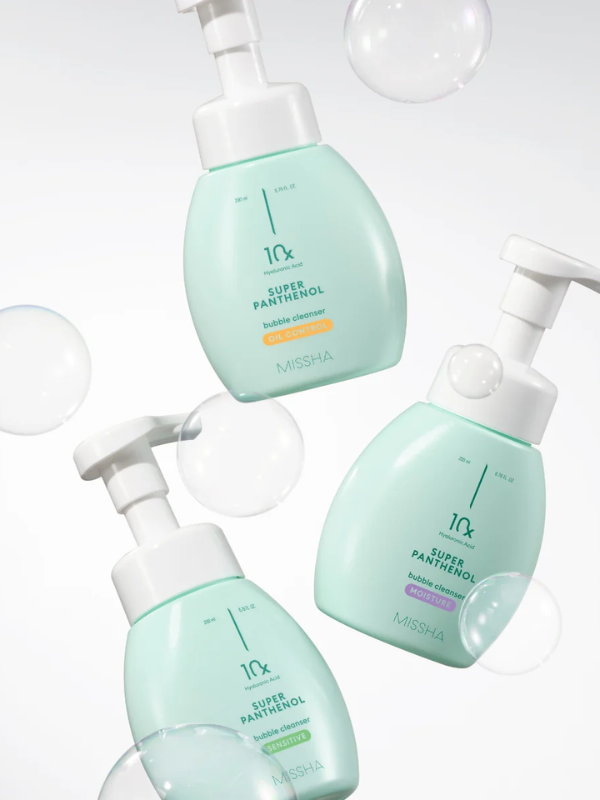 MISSHA Super Panthenol Bubble Cleanser 200ml - Sensitive