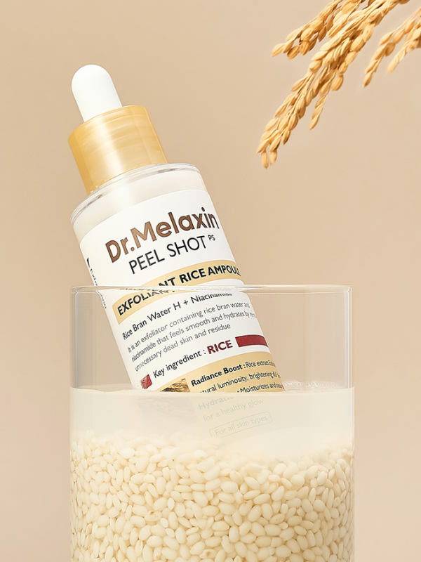 Dr.Melaxin Peel Shot Exfoliating White Rice Ampoule 80ml