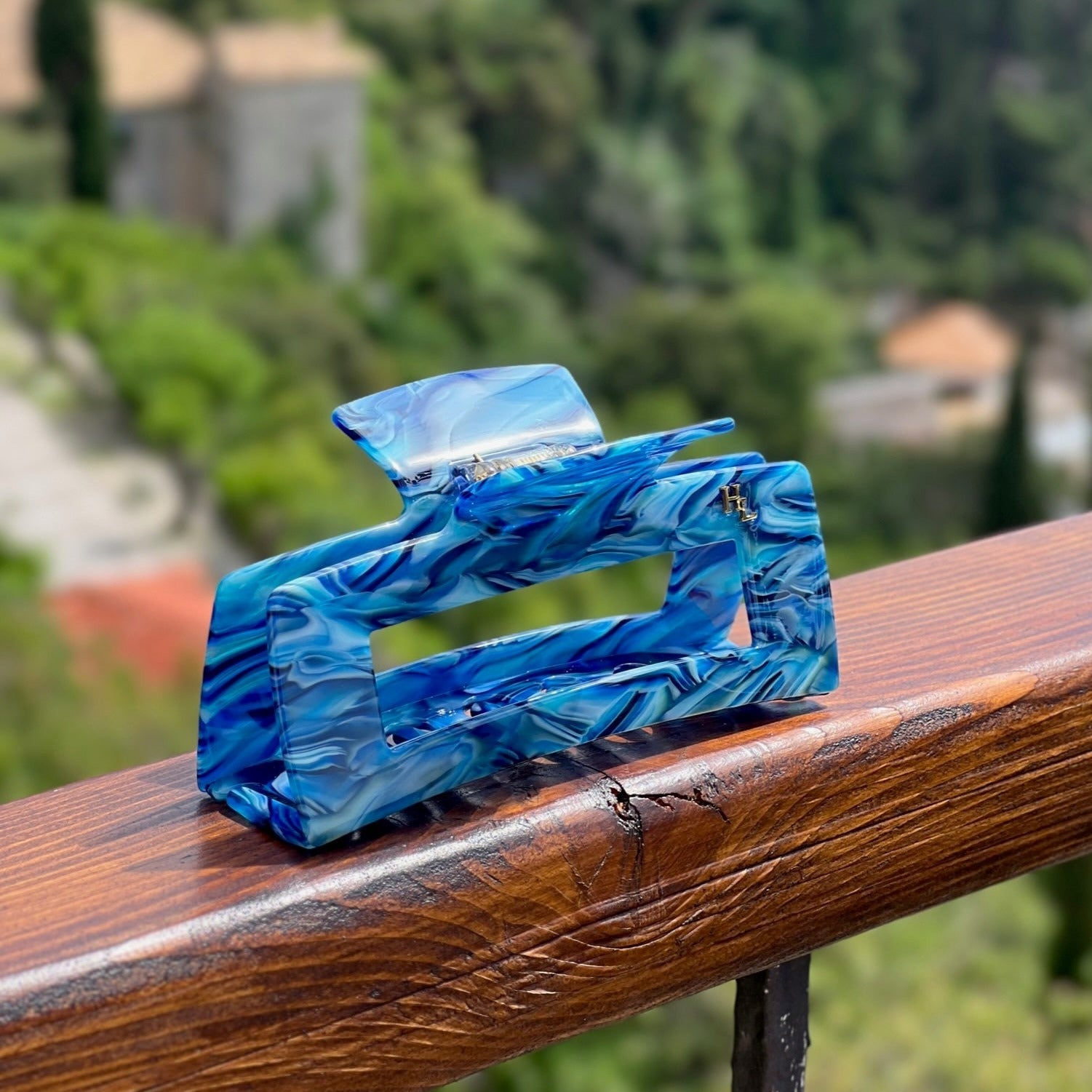 Ecofriendly Acetate XL Claw - Ocean