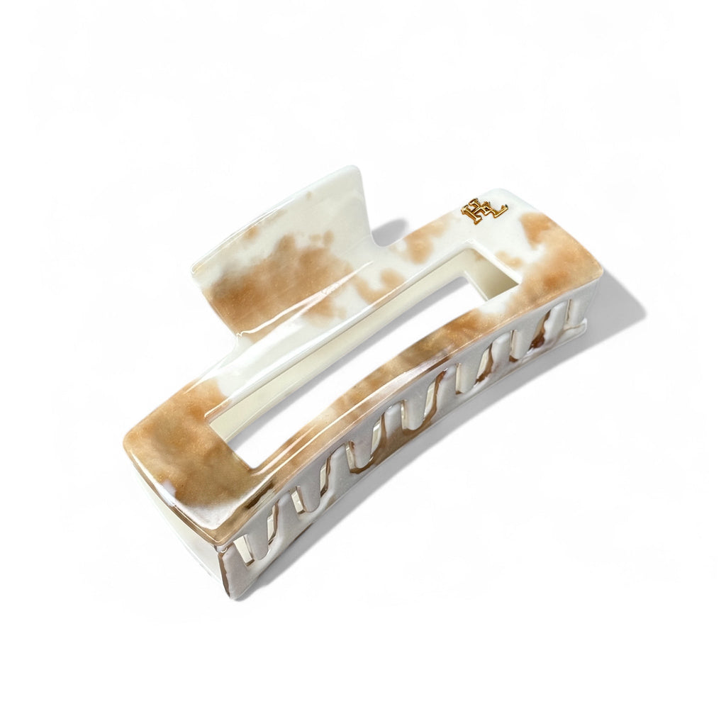 Ecofriendly Acetate Large Claw - Marble