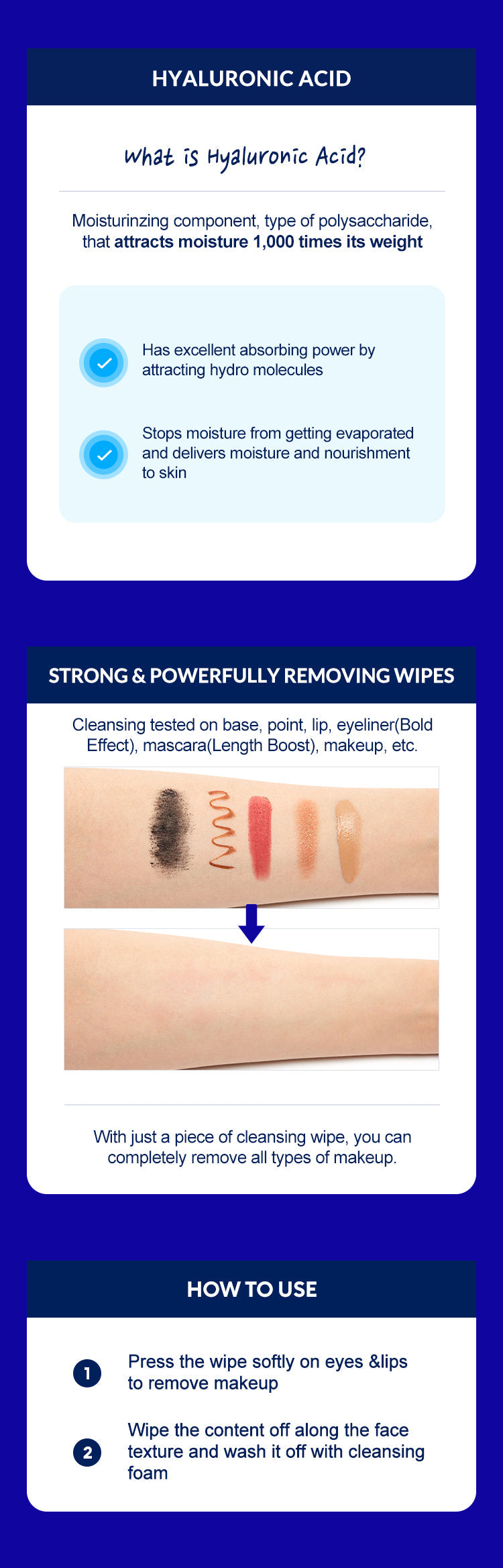 MISSHA Super Aqua Ultra Hyalron Cleansing Oil Wipes 30 sheets