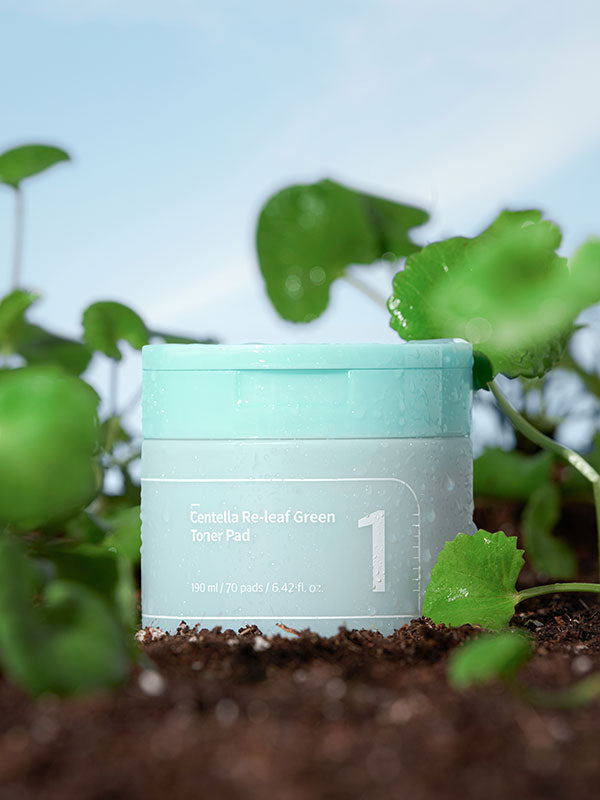 numbuzin No.1 Centella Re-Leaf Green Toner Pad 190ml / 70pads