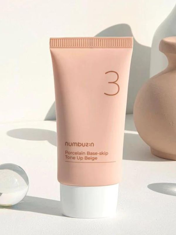 numbuzin No.3 Porcelain Base-Skip Tone Up Beige 50ml