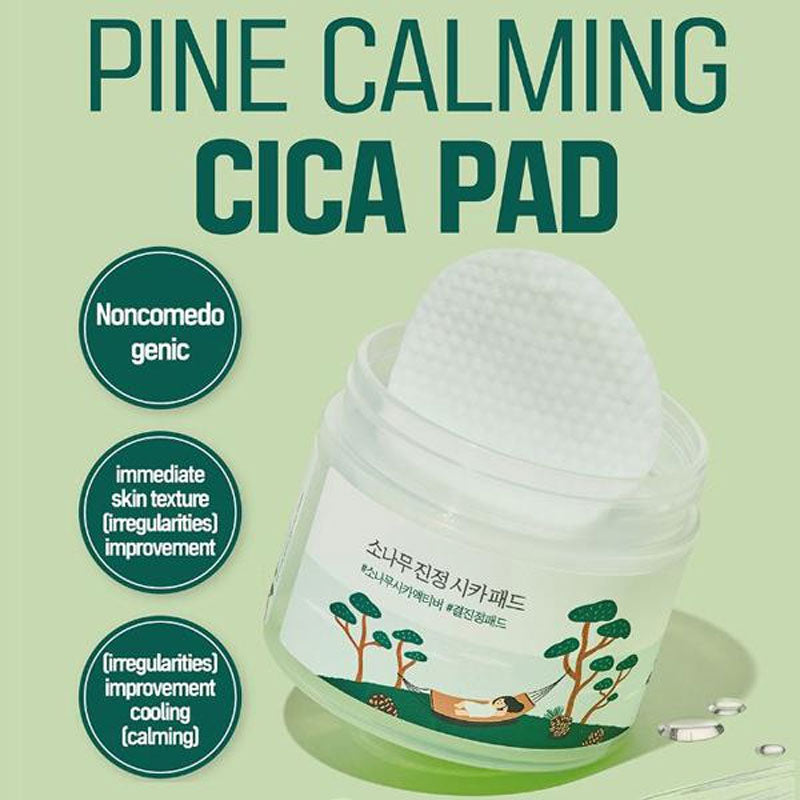 Round Lab Pine Calming Cica Pad 195ml / 50pads